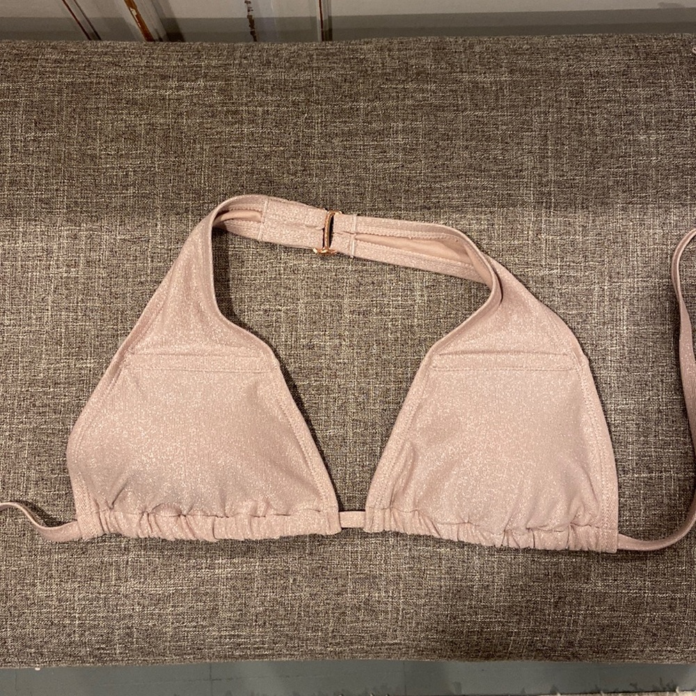 Dusty pink bikini top